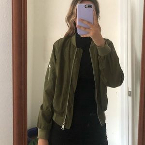 army green jacket